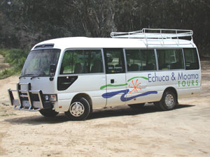 Transport to Echuca and Moama in our comfortable coaches