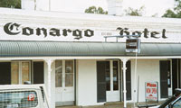BBQ Lunch at Conargo Hotel in the Beer Garden